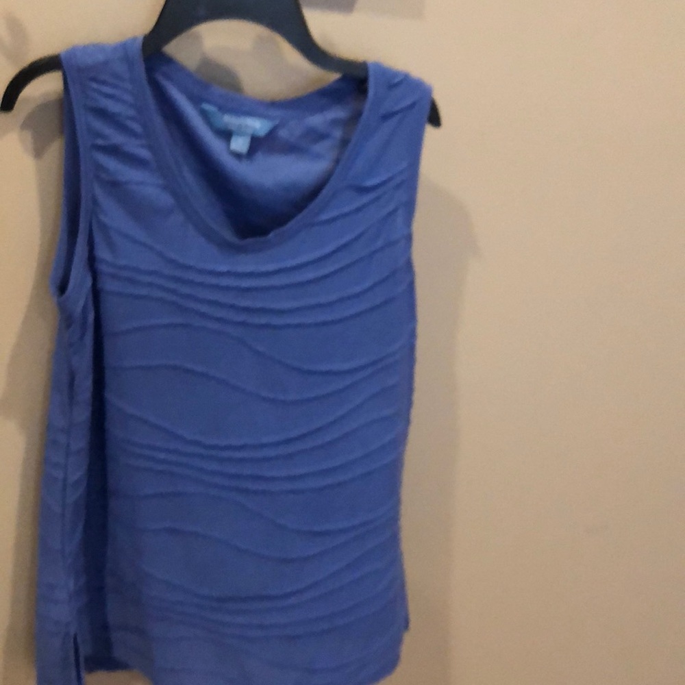 Textured purple shirt